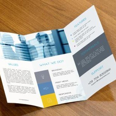 印象廣告 專業(yè)消毒劑銷售折頁設(shè)計(jì)，助力品牌傳播與銷售提升